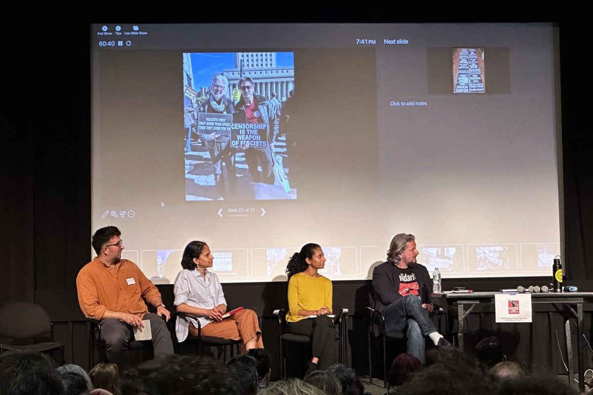 Professors criticize Trump compact at town hall