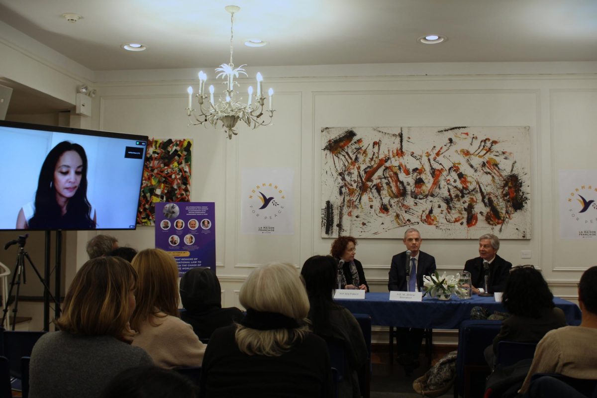 Diplomats discuss international law at NYU French house