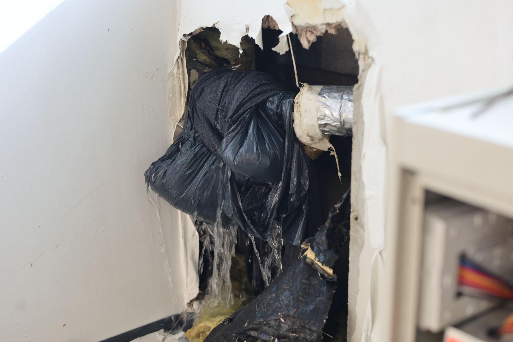 2 Othmer floods leave students stranded